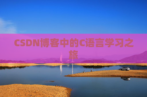 CSDN博客中的C语言学习之旅
